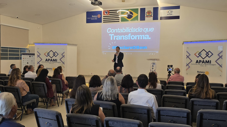 Evento na APAMI em Itatiba aborda atualizações do IRPF 2026 e destaca o Leão Amigo Itatibense
