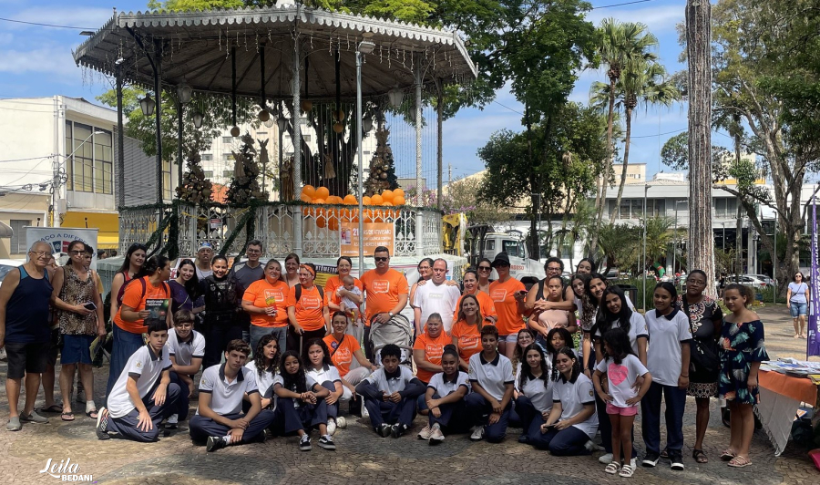 Panfletaço na Praça da Bandeira Encerra a Campanha '21 Dias Por Elas' em Itatiba